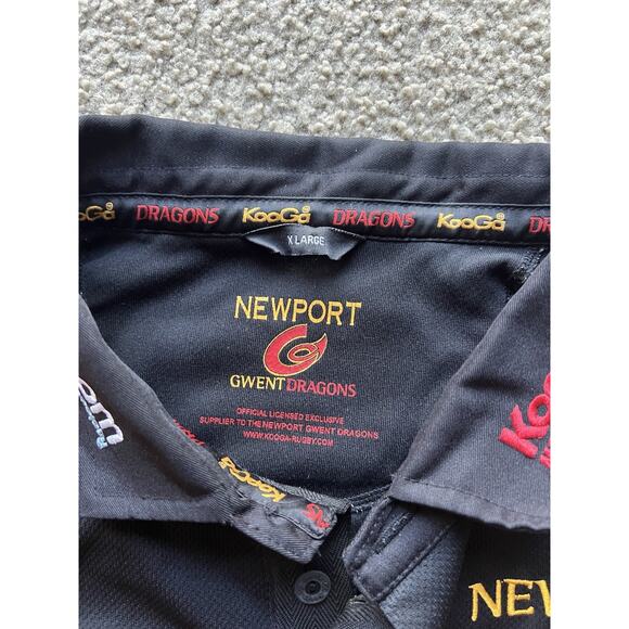 NEWPORT GWENT DRAGONS RUGBY UNION SHIRT KOOGA SIZE XL - Picture 3 of 6